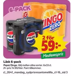 Pepsi - L
k 6-pack