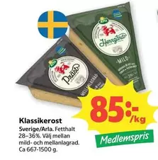Arla - Klassikerost