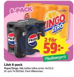 Pepsi - L
k 6-pack