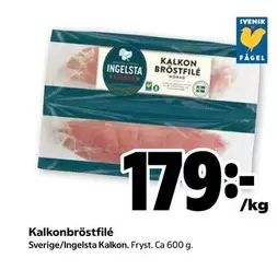 Ingelsta kalkon - Kalkonbröstfilé
