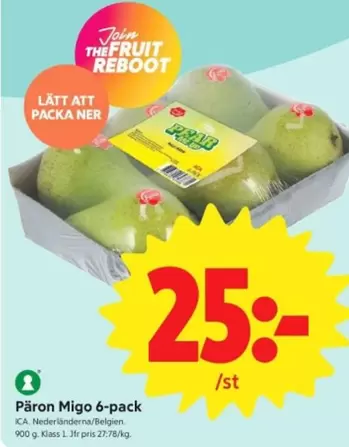 Päron Migo 6-pack