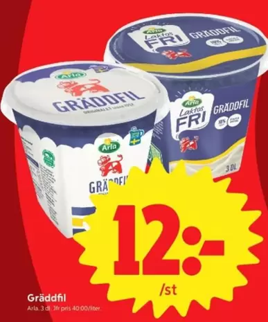 Arla - Gräddfil