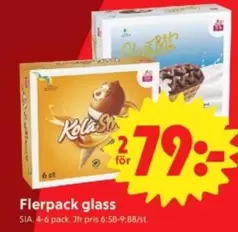 Sia - Flerpack glass
