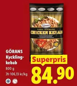 Kyckling-kebab