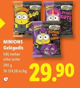 Minions Gummy Candy