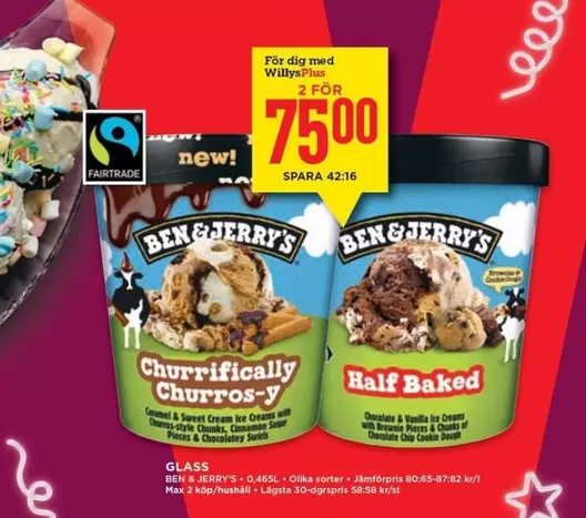 Ben & Jerry's -  Glass