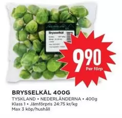 BRYSSELKÅL 400G