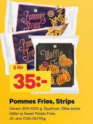 Garant - Pommes Fries, Strips