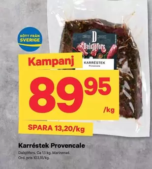 Karréstek Provençale