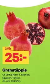 Granatäpple