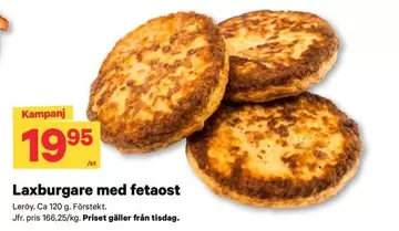 leroy - Laxburgare med fetaost