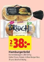Frisco - Hamburgerbröd