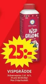 Skånemejerier - VISPGRÄDDE
