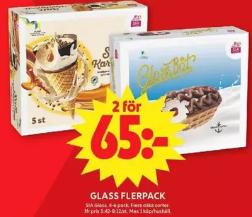 SIA Glass - GLASS FLERPACK