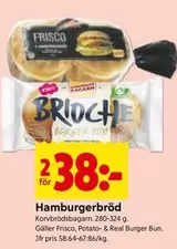 Frisco - Hamburgerbröd