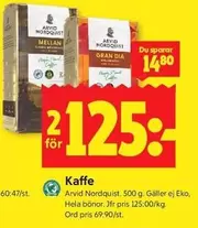Arvid Nordquist - Kaffe