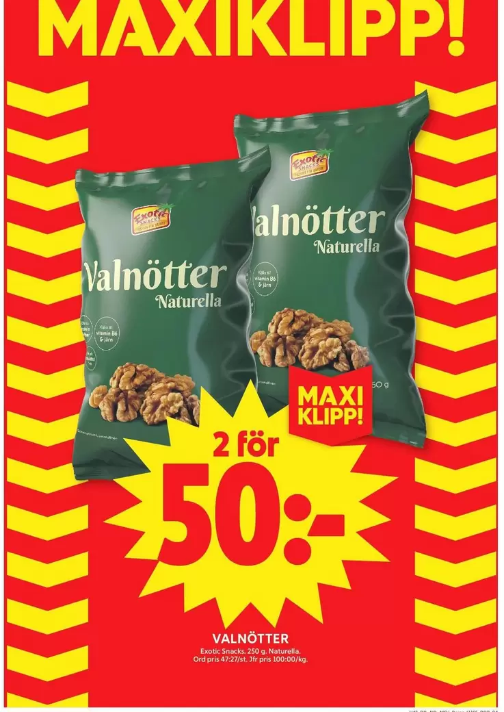 Valnötter