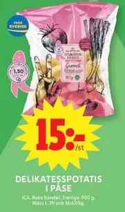 DELIKATESSPOTATIS I PÅSE
