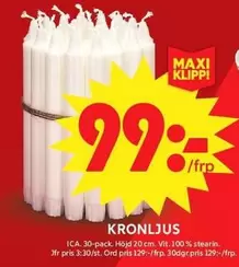 Kronljus - KRONLJU
