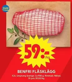 BENFRI FLÄSKLÄGG