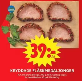 KRYDDADE FLÄSKMEDALJONGER