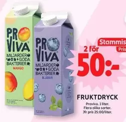 Proviva - FRUKTDRYCK