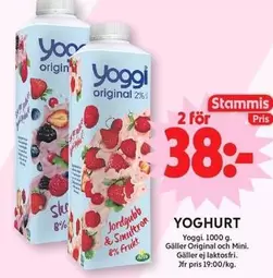 yoggi - Yoghurt