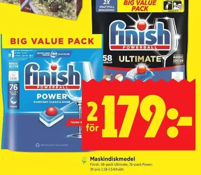 Finish - Powerball 58 Ultimate