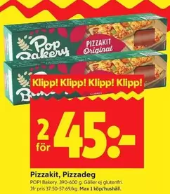 Pop bakery - Pizzakit