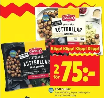 Scan - Köttbullar