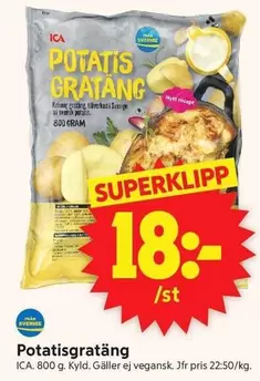 Potatisgratäng