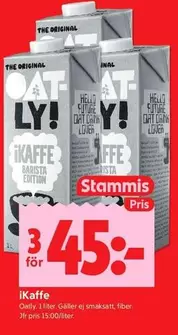 Oatly - iKaffe Barista Edition