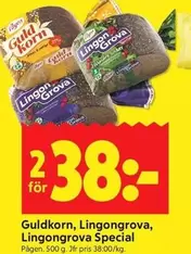 Pågen - GuldKorn, Lingongrova, Lingongrova Special