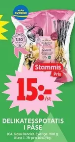 DELIKATESSPOTATIS I PÅSE