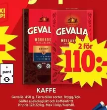 gevalia - Kaffe