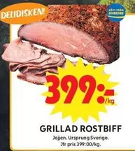 Jojjen - GRILLAD ROSTBIFF