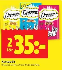 Dreamies - Kattgodis