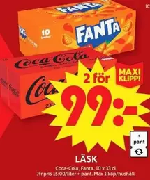 coca-cola - LÄSK