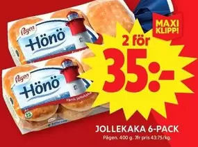 Pågen - JOLLEKAKA 6-PACK