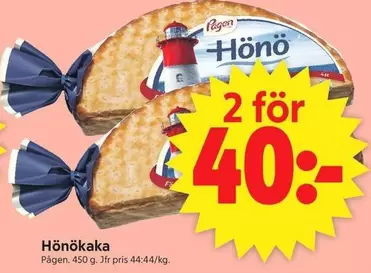 Pågen - Hönökaka