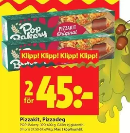 Pop bakery - Pizzakit Original