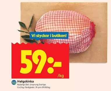 Nybergs Deli - Helgskinka
