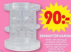 SMINKFÖRVÄRVARING