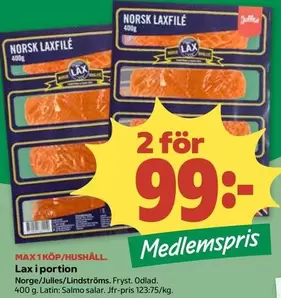 NORSK LAXFILÉ