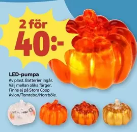 Coop - LED-pumpa