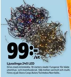 Coop - Ljusslinga 240 LED