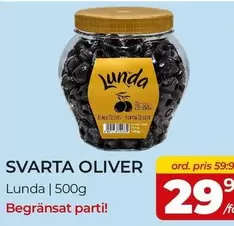 SVARTA OLIVER