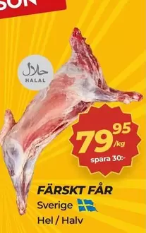 Färskt får