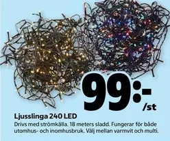Ljusslinga 240 LED