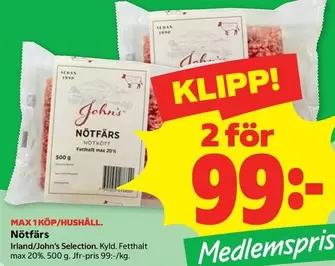 Nötfärs